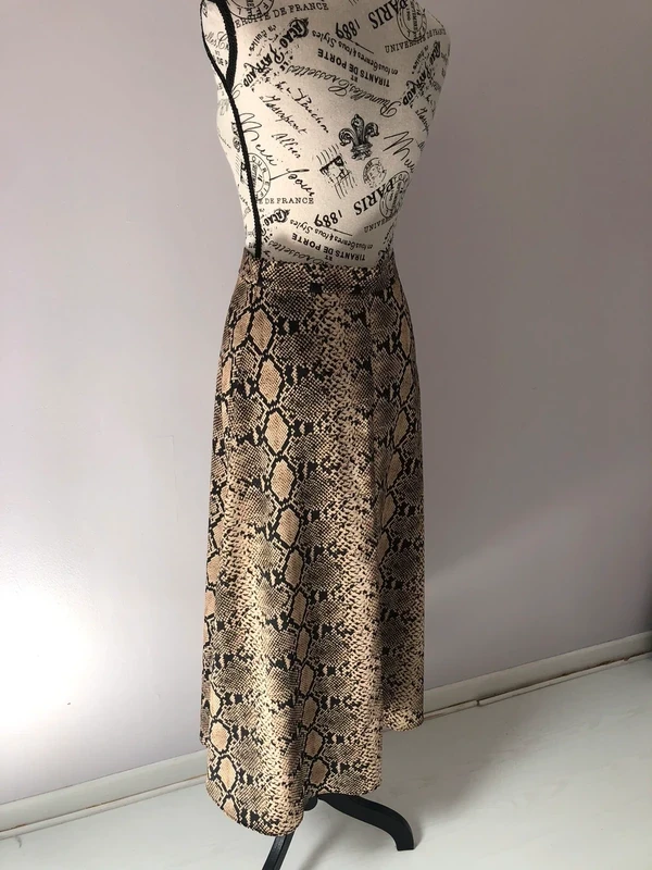 🖤 Falda larga con estampado de piel de serpiente – Zara – Talla XS – Muy buen estado – photo 6